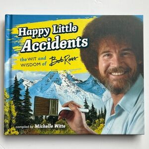 'Happy Little Accidents' Book - Blue and Yellow